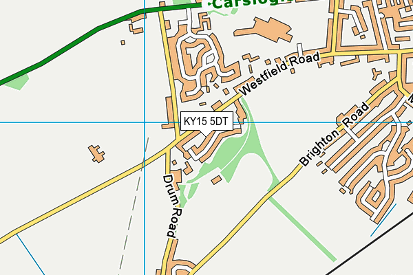 KY15 5DT map - OS VectorMap District (Ordnance Survey) KY15 5DT map - OS VectorMap District (Ordnance Survey)