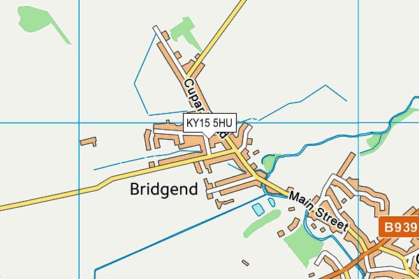 KY15 5HU map - OS VectorMap District (Ordnance Survey)