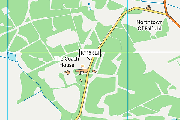 KY15 5LJ map - OS VectorMap District (Ordnance Survey) KY15 5LJ map - OS VectorMap District (Ordnance Survey)