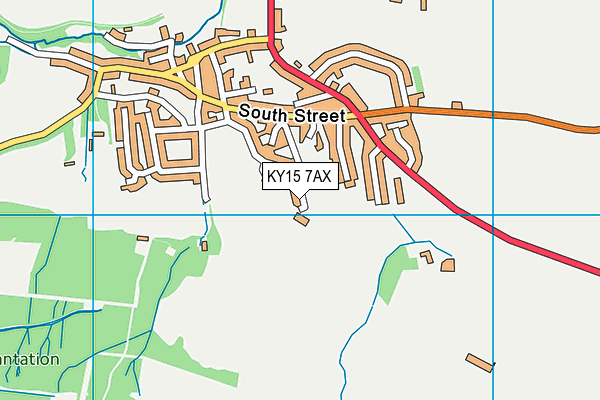 KY15 7AX map - OS VectorMap District (Ordnance Survey) KY15 7AX map - OS VectorMap District (Ordnance Survey)