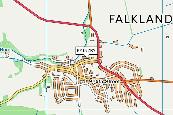 KY15 7BY map - OS VectorMap District (Ordnance Survey) KY15 7BY map - OS VectorMap District (Ordnance Survey)