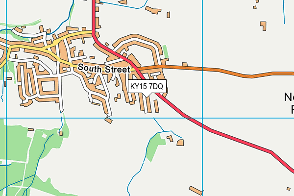 KY15 7DQ map - OS VectorMap District (Ordnance Survey)