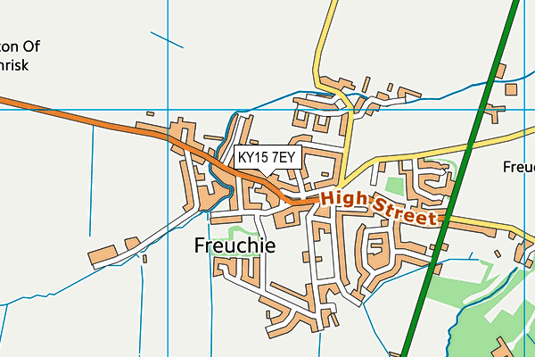 KY15 7EY map - OS VectorMap District (Ordnance Survey) KY15 7EY map - OS VectorMap District (Ordnance Survey)