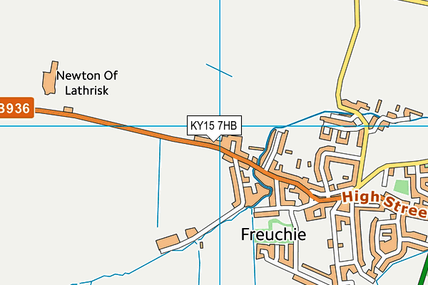 KY15 7HB map - OS VectorMap District (Ordnance Survey) KY15 7HB map - OS VectorMap District (Ordnance Survey)