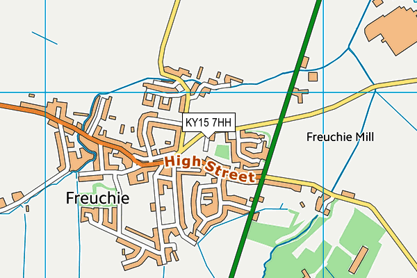 KY15 7HH map - OS VectorMap District (Ordnance Survey) KY15 7HH map - OS VectorMap District (Ordnance Survey)