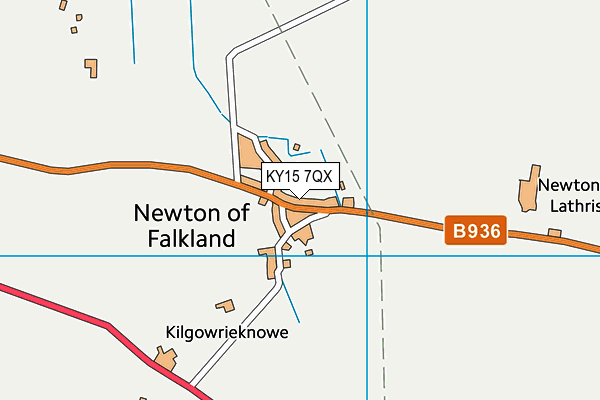 KY15 7QX map - OS VectorMap District (Ordnance Survey) KY15 7QX map - OS VectorMap District (Ordnance Survey)
