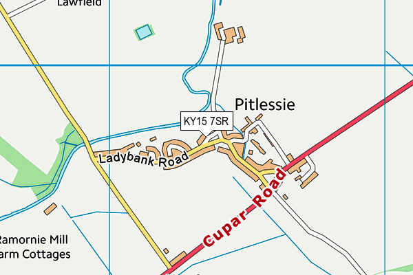 KY15 7SR map - OS VectorMap District (Ordnance Survey) KY15 7SR map - OS VectorMap District (Ordnance Survey)