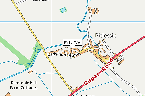 KY15 7SW map - OS VectorMap District (Ordnance Survey) KY15 7SW map - OS VectorMap District (Ordnance Survey)