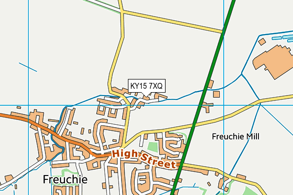 KY15 7XQ map - OS VectorMap District (Ordnance Survey) KY15 7XQ map - OS VectorMap District (Ordnance Survey)