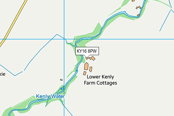 KY16 8PW map - OS VectorMap District (Ordnance Survey) KY16 8PW map - OS VectorMap District (Ordnance Survey)