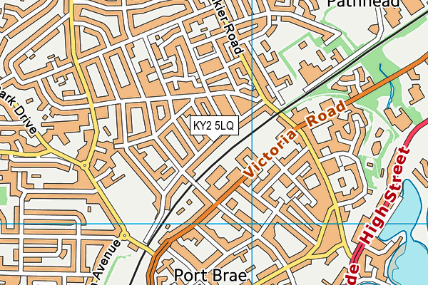 KY2 5LQ map - OS VectorMap District (Ordnance Survey) KY2 5LQ map - OS VectorMap District (Ordnance Survey)