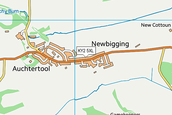 KY2 5XL map - OS VectorMap District (Ordnance Survey) KY2 5XL map - OS VectorMap District (Ordnance Survey)