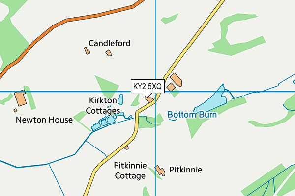 KY2 5XQ map - OS VectorMap District (Ordnance Survey) KY2 5XQ map - OS VectorMap District (Ordnance Survey)