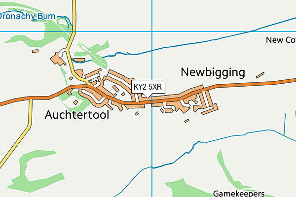 KY2 5XR map - OS VectorMap District (Ordnance Survey) KY2 5XR map - OS VectorMap District (Ordnance Survey)