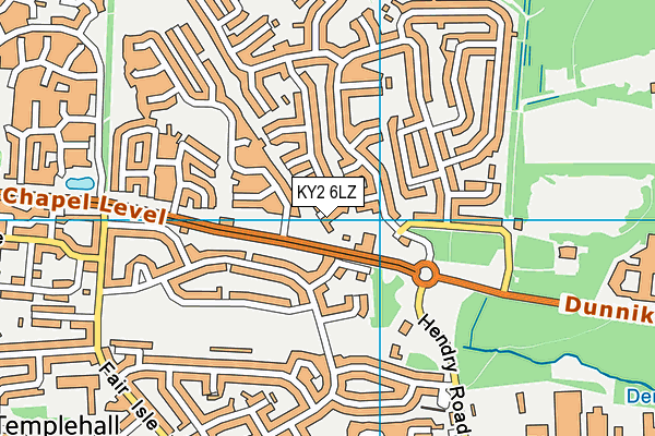 KY2 6LZ map - OS VectorMap District (Ordnance Survey) KY2 6LZ map - OS VectorMap District (Ordnance Survey)
