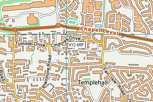 KY2 6RP map - OS VectorMap District (Ordnance Survey) KY2 6RP map - OS VectorMap District (Ordnance Survey)