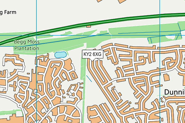 KY2 6XG map - OS VectorMap District (Ordnance Survey) KY2 6XG map - OS VectorMap District (Ordnance Survey)
