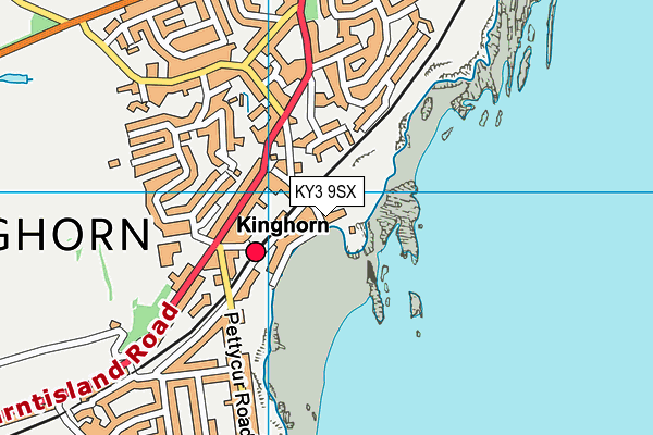 KY3 9SX map - OS VectorMap District (Ordnance Survey) KY3 9SX map - OS VectorMap District (Ordnance Survey)