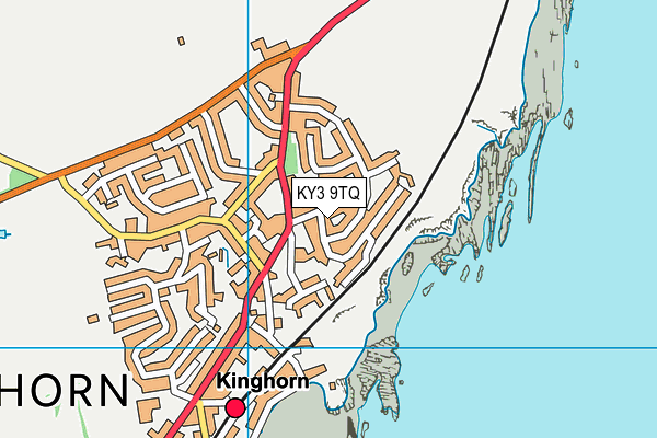 KY3 9TQ map - OS VectorMap District (Ordnance Survey) KY3 9TQ map - OS VectorMap District (Ordnance Survey)