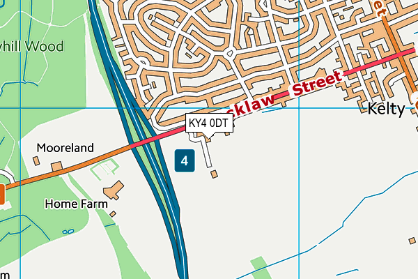 KY4 0DT map - OS VectorMap District (Ordnance Survey) KY4 0DT map - OS VectorMap District (Ordnance Survey)