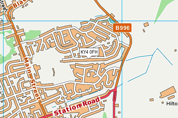 KY4 0FH map - OS VectorMap District (Ordnance Survey) KY4 0FH map - OS VectorMap District (Ordnance Survey)