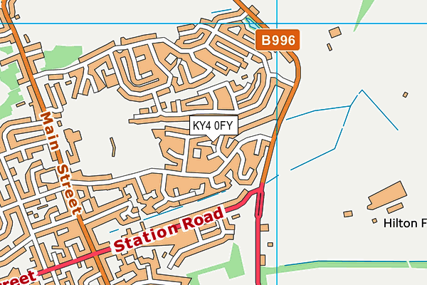 KY4 0FY map - OS VectorMap District (Ordnance Survey) KY4 0FY map - OS VectorMap District (Ordnance Survey)