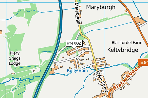 KY4 0GZ map - OS VectorMap District (Ordnance Survey) KY4 0GZ map - OS VectorMap District (Ordnance Survey)