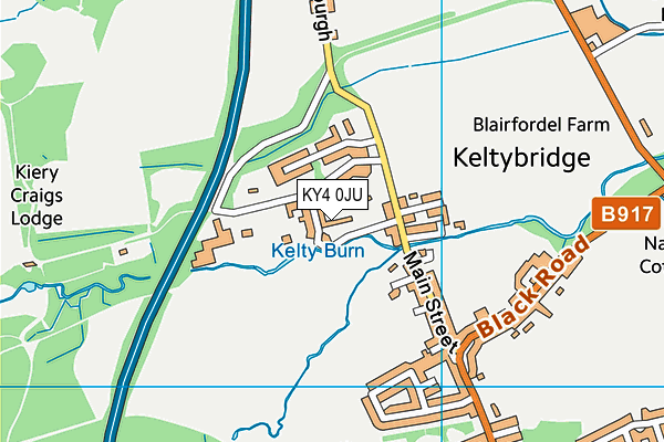 KY4 0JU map - OS VectorMap District (Ordnance Survey) KY4 0JU map - OS VectorMap District (Ordnance Survey)