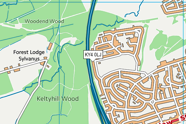 KY4 0LJ map - OS VectorMap District (Ordnance Survey) KY4 0LJ map - OS VectorMap District (Ordnance Survey)