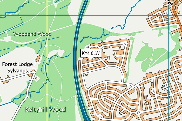 KY4 0LW map - OS VectorMap District (Ordnance Survey) KY4 0LW map - OS VectorMap District (Ordnance Survey)