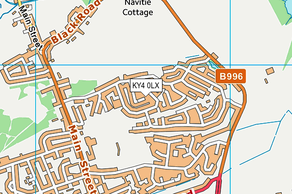 KY4 0LX map - OS VectorMap District (Ordnance Survey) KY4 0LX map - OS VectorMap District (Ordnance Survey)