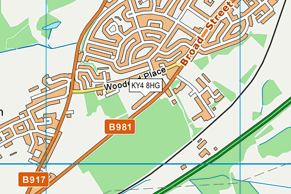 KY4 8HG map - OS VectorMap District (Ordnance Survey) KY4 8HG map - OS VectorMap District (Ordnance Survey)