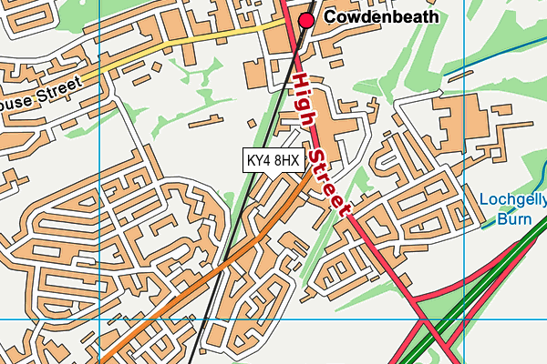 KY4 8HX map - OS VectorMap District (Ordnance Survey) KY4 8HX map - OS VectorMap District (Ordnance Survey)