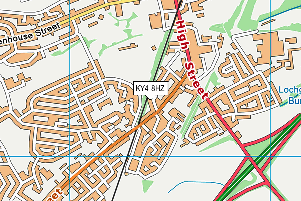 KY4 8HZ map - OS VectorMap District (Ordnance Survey) KY4 8HZ map - OS VectorMap District (Ordnance Survey)