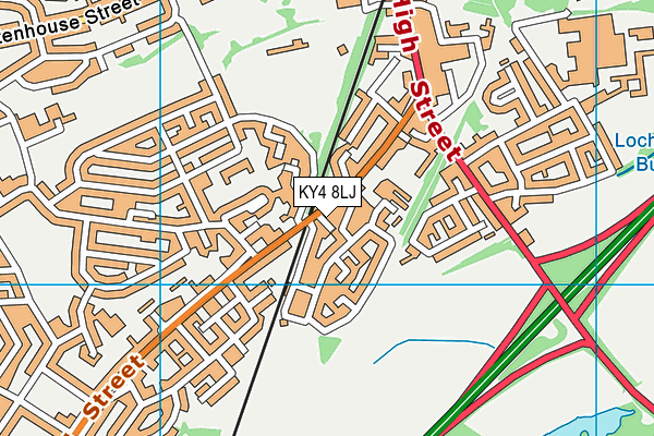KY4 8LJ map - OS VectorMap District (Ordnance Survey) KY4 8LJ map - OS VectorMap District (Ordnance Survey)