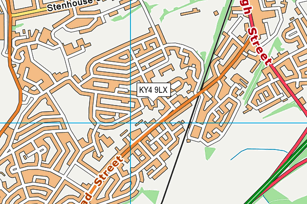 KY4 9LX map - OS VectorMap District (Ordnance Survey) KY4 9LX map - OS VectorMap District (Ordnance Survey)