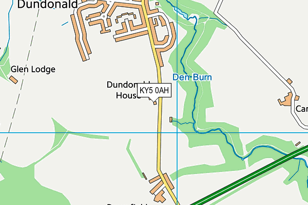 KY5 0AH map - OS VectorMap District (Ordnance Survey) KY5 0AH map - OS VectorMap District (Ordnance Survey)