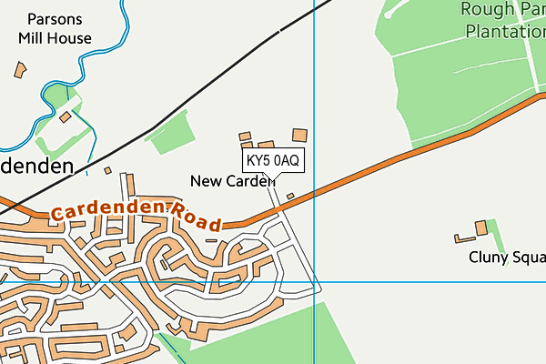 KY5 0AQ map - OS VectorMap District (Ordnance Survey) KY5 0AQ map - OS VectorMap District (Ordnance Survey)
