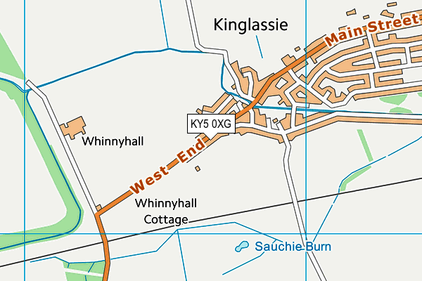 KY5 0XG map - OS VectorMap District (Ordnance Survey) KY5 0XG map - OS VectorMap District (Ordnance Survey)