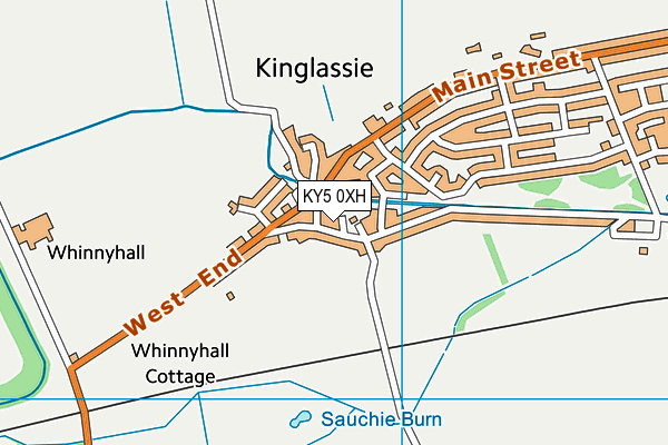 KY5 0XH map - OS VectorMap District (Ordnance Survey) KY5 0XH map - OS VectorMap District (Ordnance Survey)