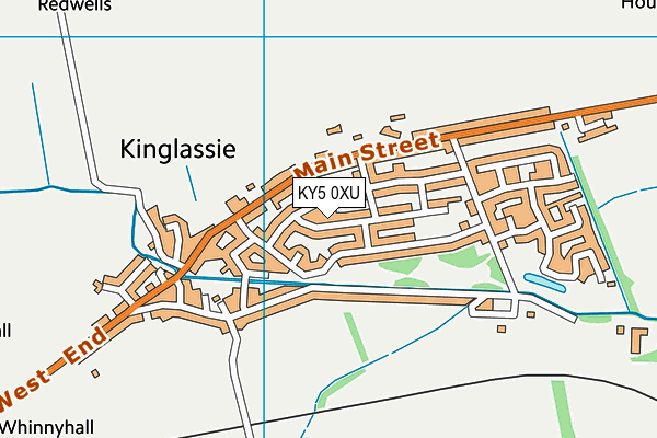 KY5 0XU map - OS VectorMap District (Ordnance Survey) KY5 0XU map - OS VectorMap District (Ordnance Survey)