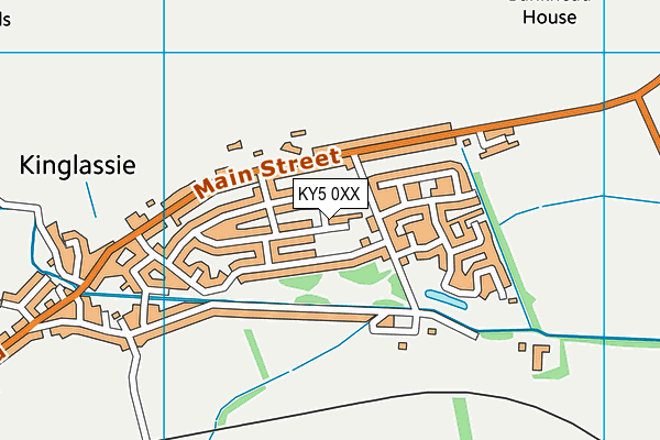 KY5 0XX map - OS VectorMap District (Ordnance Survey) KY5 0XX map - OS VectorMap District (Ordnance Survey)