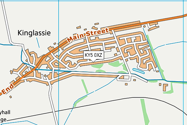 KY5 0XZ map - OS VectorMap District (Ordnance Survey) KY5 0XZ map - OS VectorMap District (Ordnance Survey)
