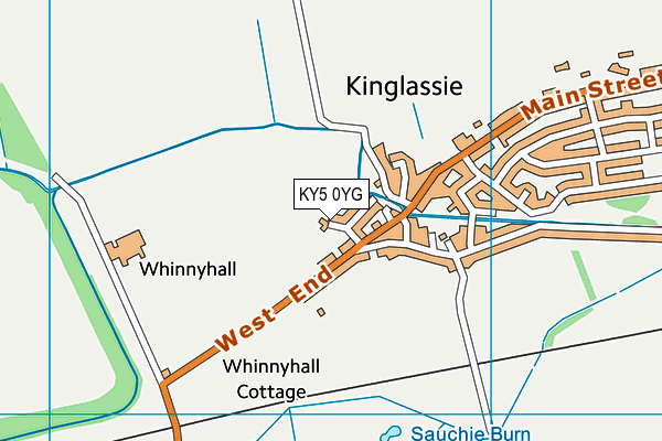 KY5 0YG map - OS VectorMap District (Ordnance Survey) KY5 0YG map - OS VectorMap District (Ordnance Survey)