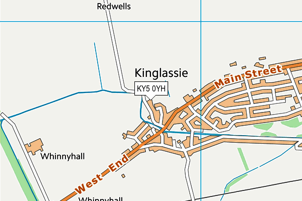 KY5 0YH map - OS VectorMap District (Ordnance Survey) KY5 0YH map - OS VectorMap District (Ordnance Survey)
