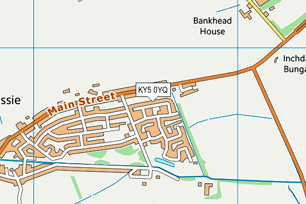 KY5 0YQ map - OS VectorMap District (Ordnance Survey) KY5 0YQ map - OS VectorMap District (Ordnance Survey)