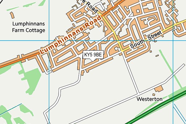 KY5 9BE map - OS VectorMap District (Ordnance Survey) KY5 9BE map - OS VectorMap District (Ordnance Survey)
