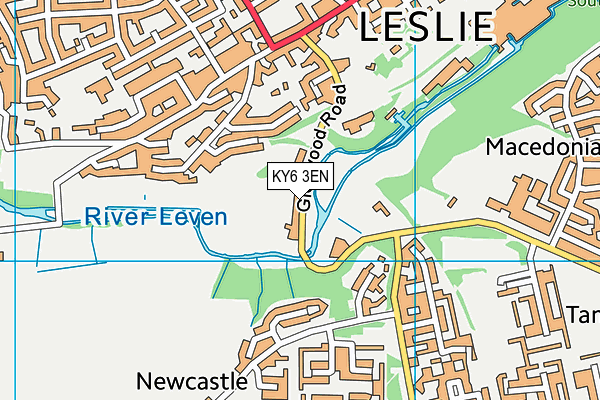 KY6 3EN map - OS VectorMap District (Ordnance Survey) KY6 3EN map - OS VectorMap District (Ordnance Survey)
