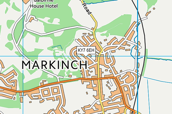 KY7 6EH map - OS VectorMap District (Ordnance Survey) KY7 6EH map - OS VectorMap District (Ordnance Survey)