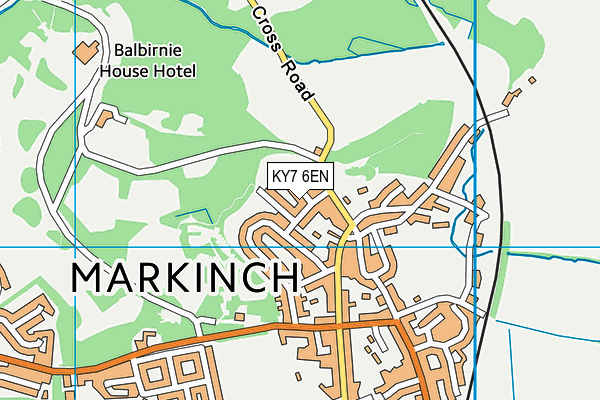 KY7 6EN map - OS VectorMap District (Ordnance Survey) KY7 6EN map - OS VectorMap District (Ordnance Survey)